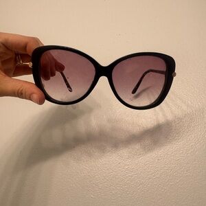 Vintage Tom Ford Black and gold Sunglasses